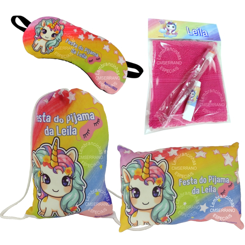 Mascara de Dormir My Little Pony com Nome