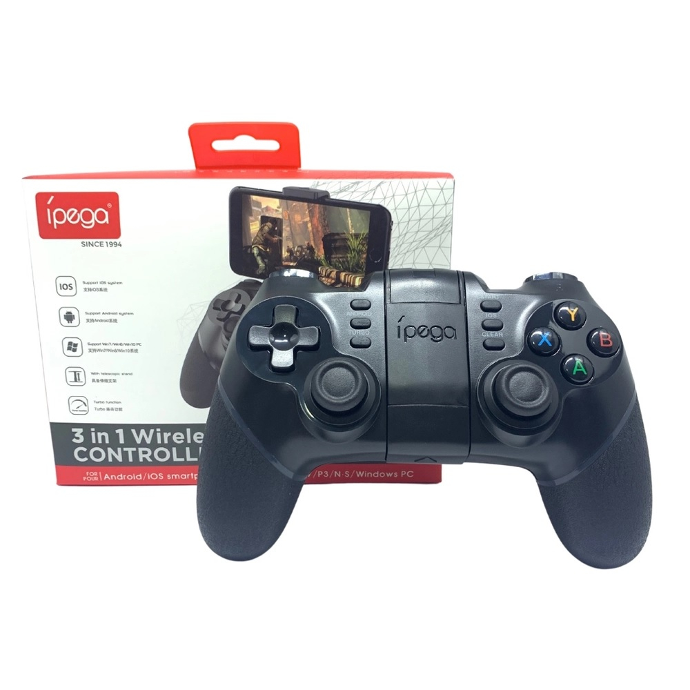 Controle Gamepad Gun Phantom Shox Bluetooth em Formato de Arma para Jogos  de Tiro para Celular Ipega PG-9057 Original