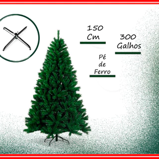 Árvore Natal Modelo Pinheiro 150 / 180 / 210cm natal Decoração para festas