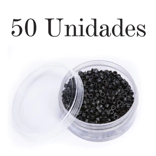 Kit 50 - Micro Link Rings Nano Mega Hair - Micro Rings - Cabelo