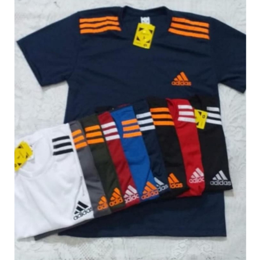 Kit 5 Camisa Masculino "Dry Fit" Malha leve esportiva