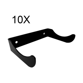 10X Unidades De Suporte P/ 1 Garrafas De Vinho-adega Vertical PRETO