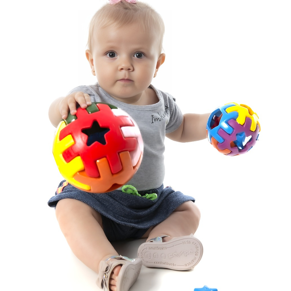 Brinquedo Educativo Montar Estrelas Esferas com 40 Peças Grandes Cometa Jogo  de Encaixe Pedagógico Escolar 2 Anos Presente Natal Bebê Menino Menina