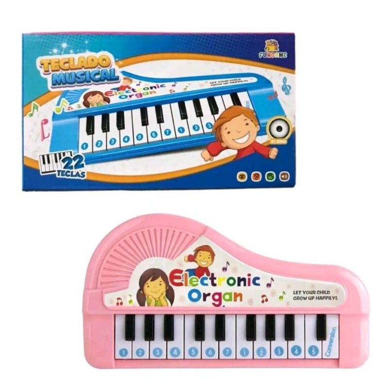 Teclado Infantil 37 Teclas Dm Toys Com Microfone - TRENDS Brinquedos