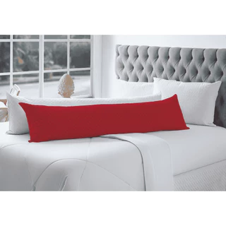 2 Fronhas Capa Matelassê para Travesseiro de Corpo Xuxão 1,40 x 40 cm Zíper