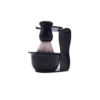 Kit Cumbuca Acrílico para Barba Barbeiro e Barbearia.