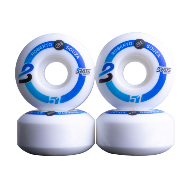 Roda Brats 51mm 101a Roberto Souza - Skate Street Original Especializados em Skateboard e Longboard