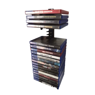Suporte De Parede Para Jogos Ps4, Ps3 E Blu-ray Organizador