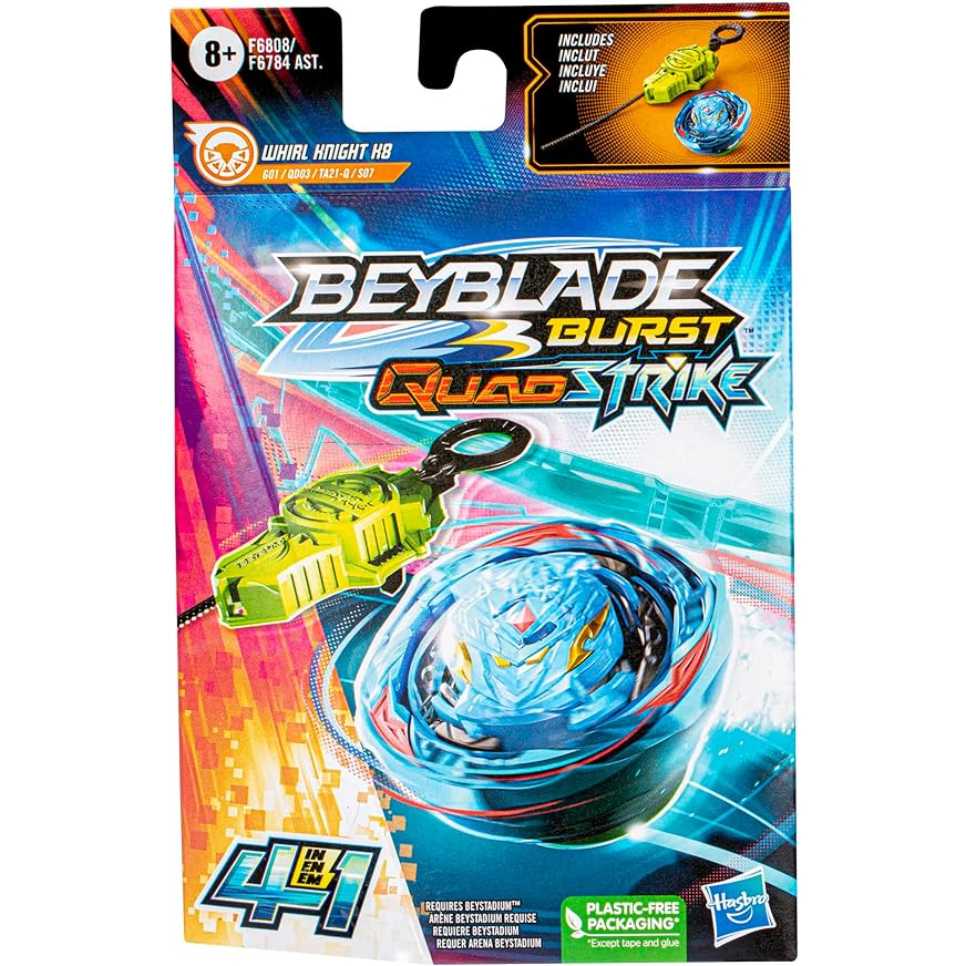 Beyblade Burst QuadDrive - Kit Inicial Vanish Fafnir F7 - Beyblade