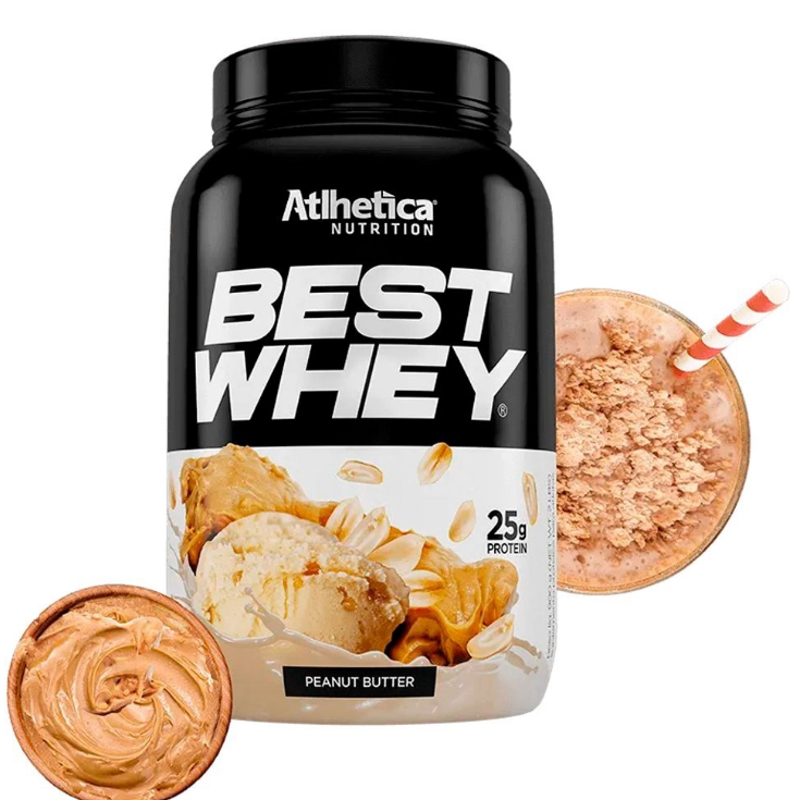 BEST WHEY – PEANUT BUTTER 900g – ATLHETICA – WHEY PROTEIN