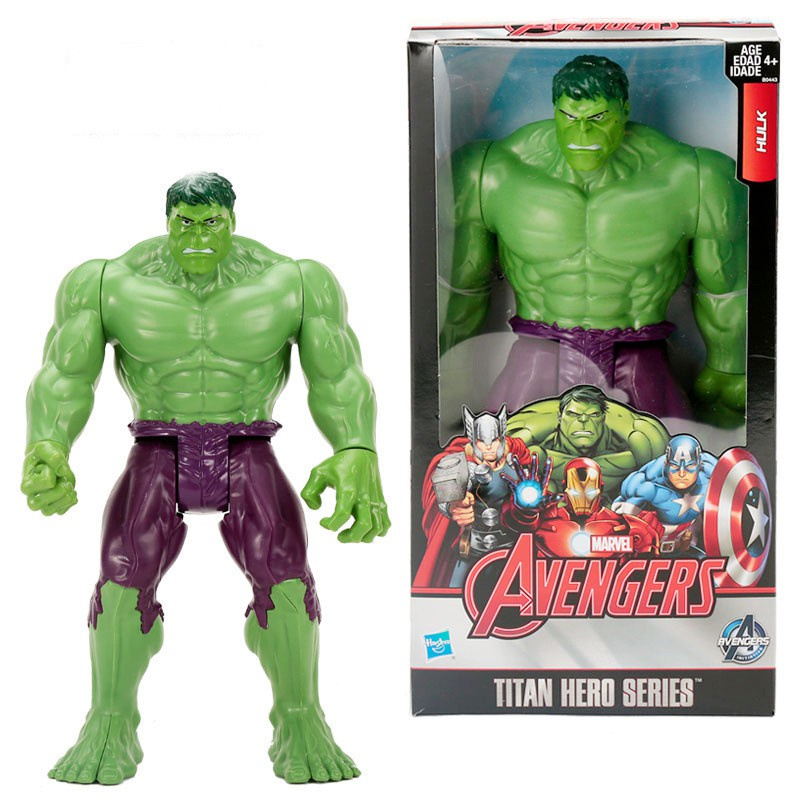 Boneco Hulk Marvel | Articulado 30 cm | Marca Hasbro - Original ...