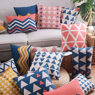 Oferta Almofada Lisa Colorida Cheias Decorativas Jacquard Sortidas Diversas Cores