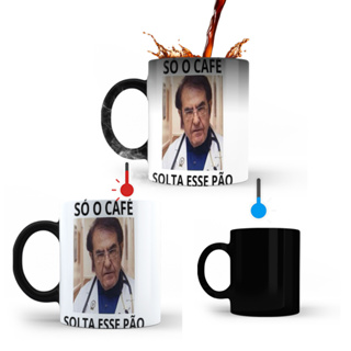 Caneca Porcelana Dr Nowzaradan (só Café, Solta Esse Pão)