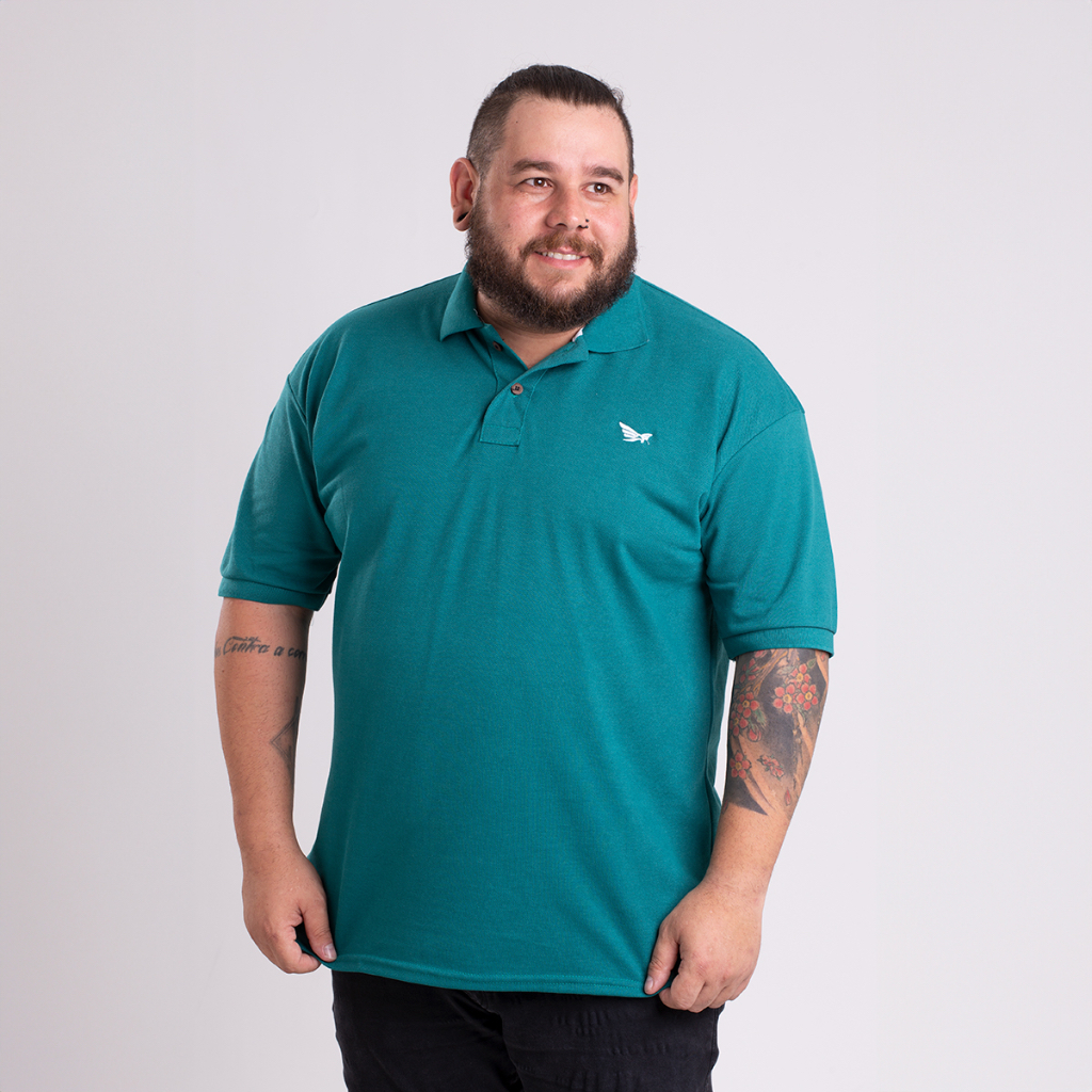 GOLA POLO MASCULINA RIDENS EXTRA GRANDE G1 G2 G3 PLUS ZIZE promoção ...