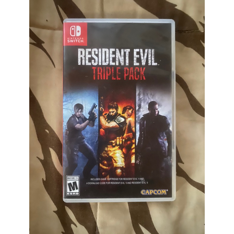 Resident Evil triple pack Nintendo switch midia fisica | Shopee Brasil