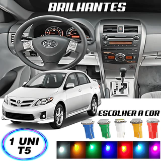Lâmpada T5 Cambio Corolla 1 Peças
