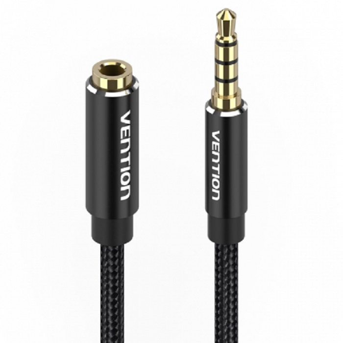 Vention Cabo Extensor Extensão P2 P3 Microfone Fone 1 Metro