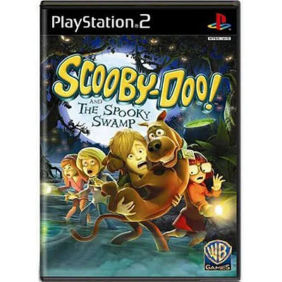 Jogo Scooby-Doo e o Pântano Assustador - Playstation2 (ORIGINAL)(MÍDIDA FISICA)