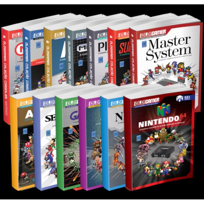 Livro Dossiê Consoles OLD!Gamer