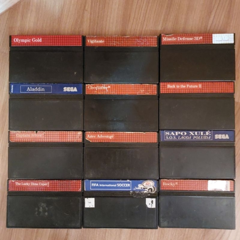 Jogos Originais Master System