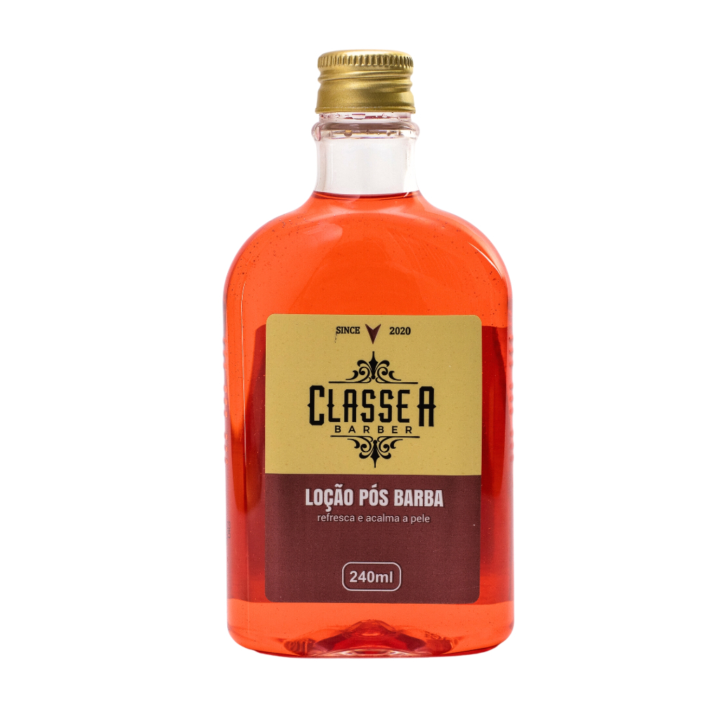 Loção Pós Barba 240ml Classe A Pele Macia E Saudável Não Resseca A Pele Profissional