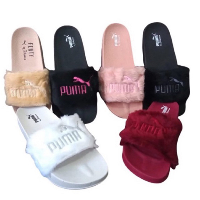 Chinelo de hot sale pelo da puma