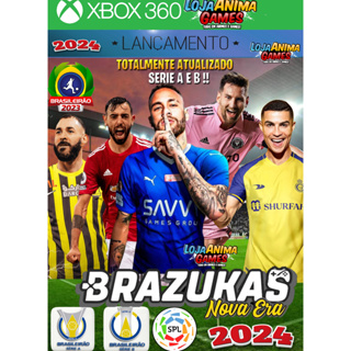 Pes 2022 Brasileirão Midia Fisica Atualizado (Xbox 360)