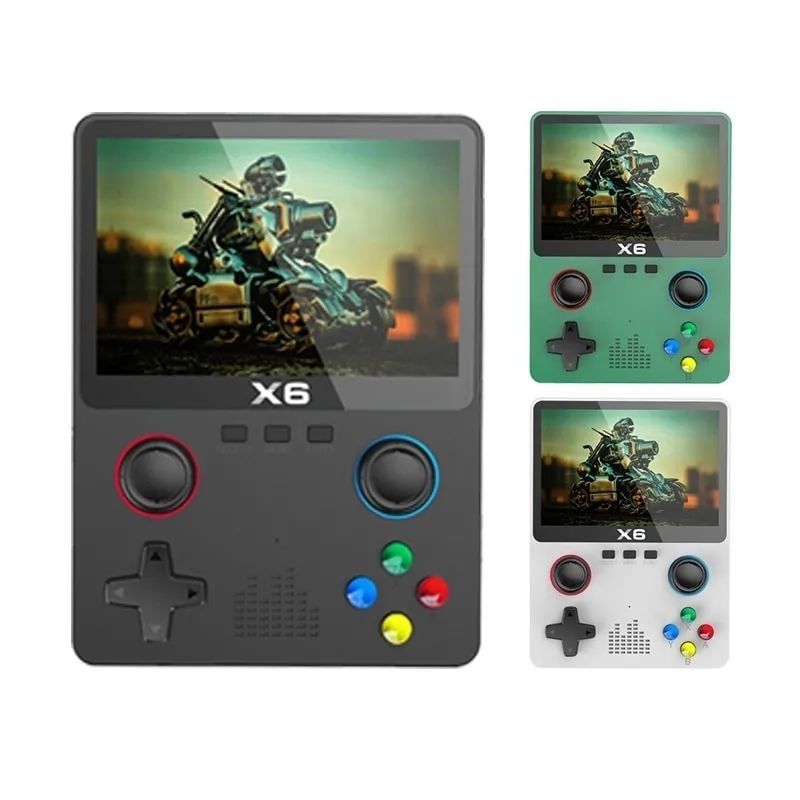 4.0 portable portátil psp handheld game player x6 nes retro console de jogos  de vídeo construído em 1500 jogos clássicos suporte 12 simuladores gamepad  - AliExpress