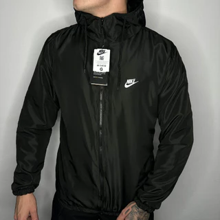 Jaqueta Corta Vento Impermeável Masculino Blusa Forrada com Capuz