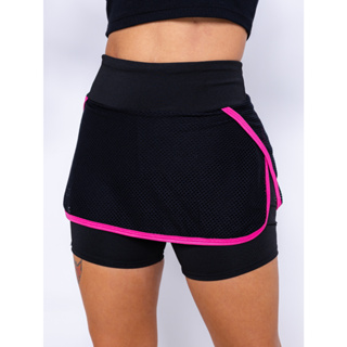Short Legging Saia Feminina Academia Fitness/ Moda Feminina