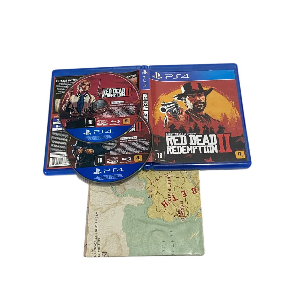 Unboxing Red Dead Redemption 2 - PS4 Midia Física 