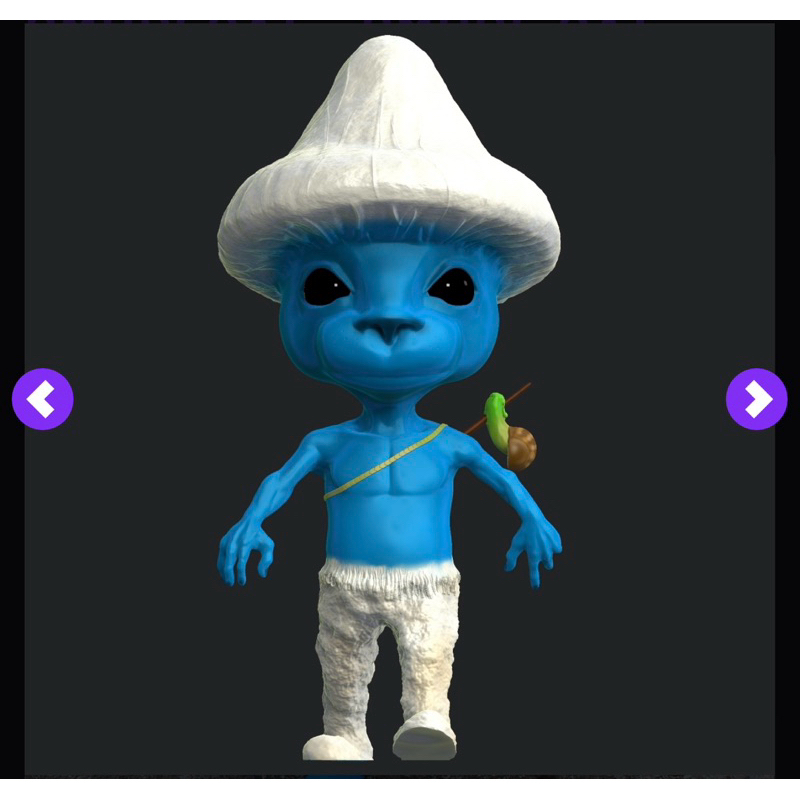 Smurf cat