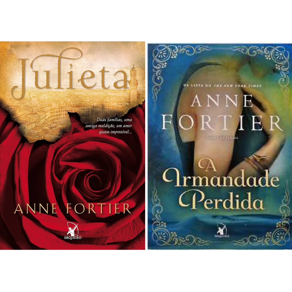 Coleção Anne Fortier - Julieta / A Irmandade Perdida | Shopee Brasil