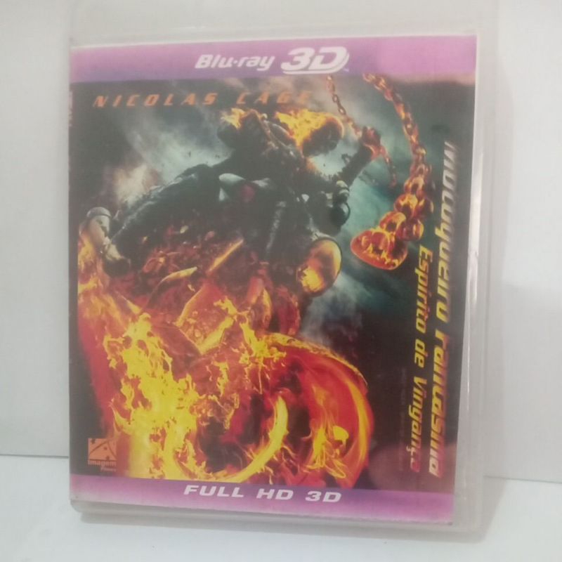 Dvd Usado Motoqueiro Fantasma Espírito de Vingança