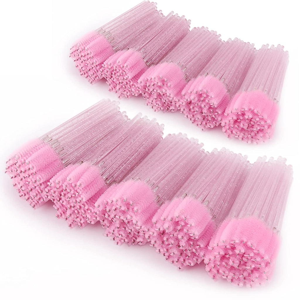 Kit Escovinhas Com Glitter Extensão De Cilios Sobrancelha Micropigmentação ATACADO