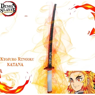 Katana Retrátil - Kyojuro Rengoku - Kimetsu no yaiba + BRINDE