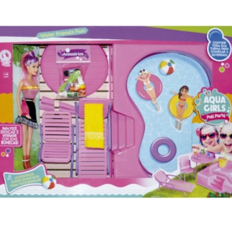 Polly Pocket - Pacote de Aventura Aquática Gxv26 - MP Brinquedos