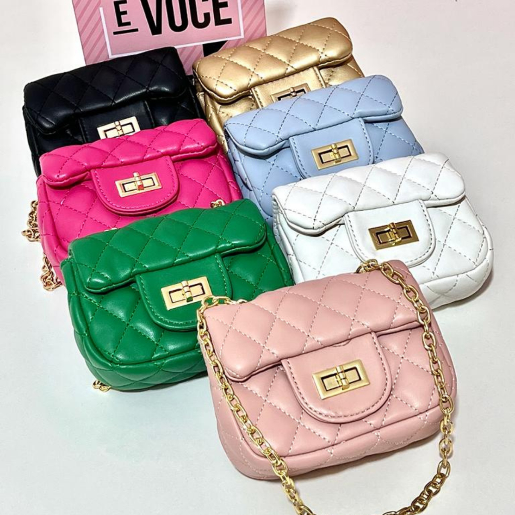 Bolsa Infantil Mini Diva Modinha Blogueirinha Tendencia Luxo | Shopee ...
