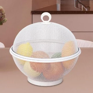 Fruteira De Mesa Telada Branca