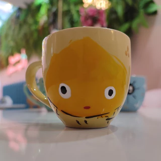 Xícara calcífer de castelo animado, Studio Ghibli - coisas de casa aesthetic, xícara fofa, xícara de chá