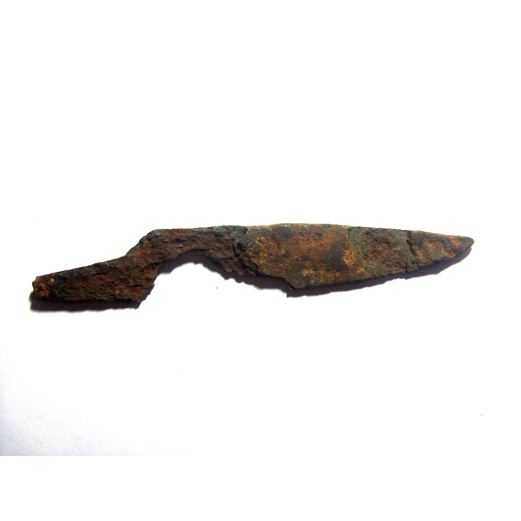 Vikings, Antiga Faca 801-1000 d.C. Ferro, Autentica.