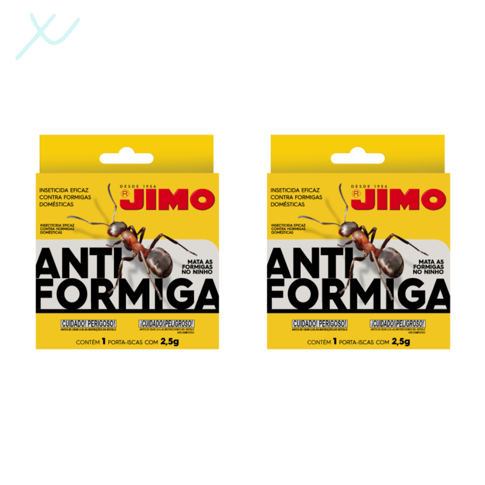 Kit 2 Jimo Anti Formiga Isca Granulada 2,5g Veneno Para Formigas ...