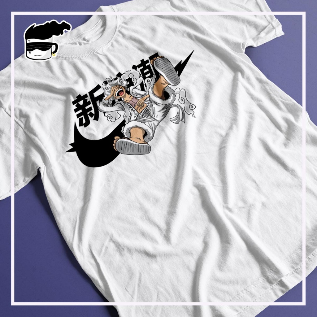 Camisa One Piece Luffy Nik Unissex Camisa Anime