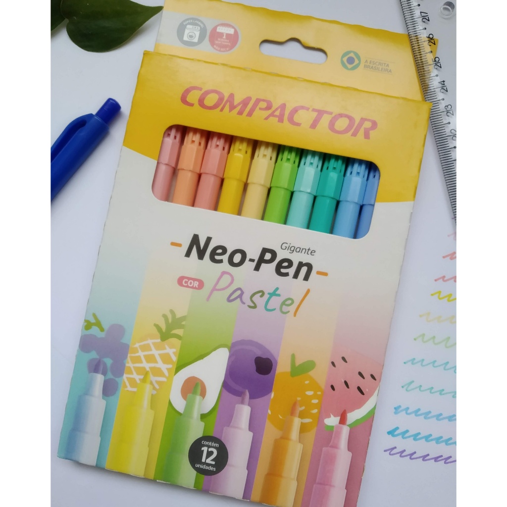 Lápis de Cor Neo-Pen C/48 Cores - Compactor Store