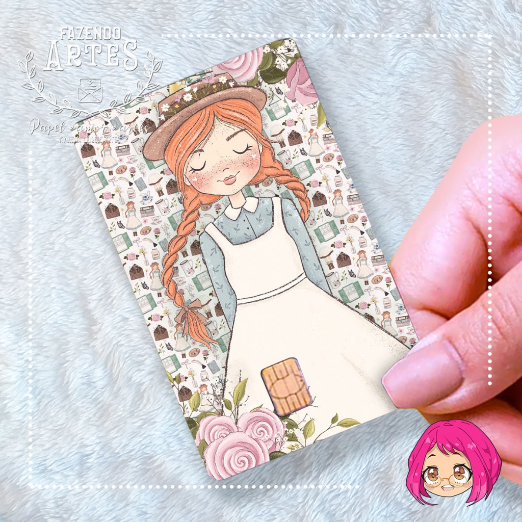 Sticker card Anne with an E | Shopee Brasil