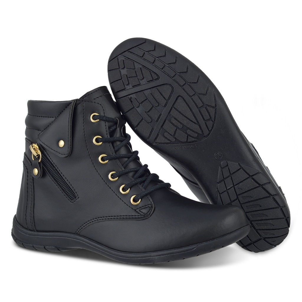 Bota Feminina New Step Sem Salto | Shopee Brasil