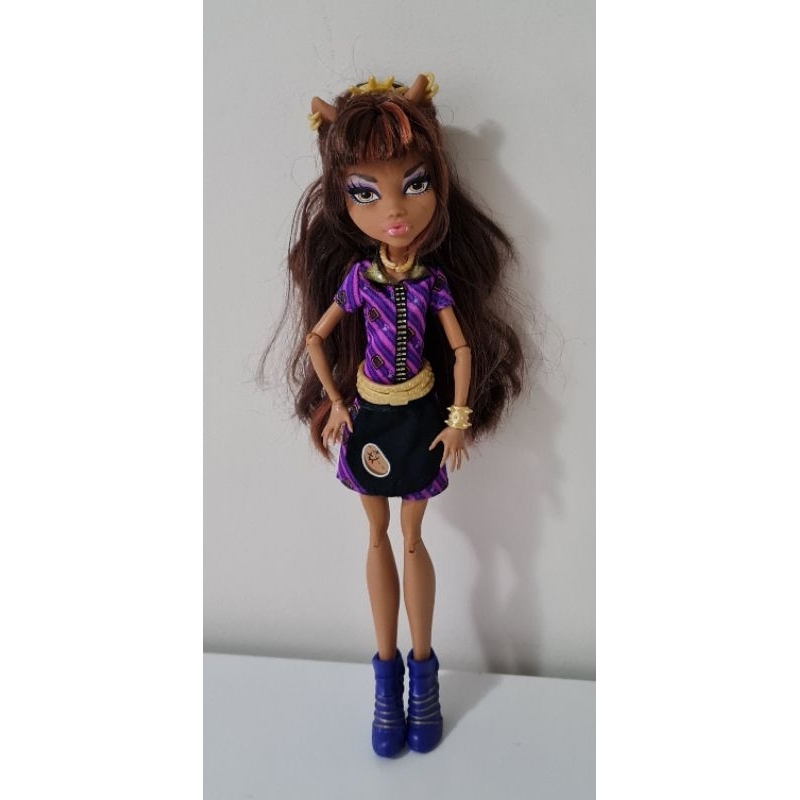 MAQUIAGEM BONECA MONSTER HIGH - CLAWDEEN WOLF - MAQUIAGEM