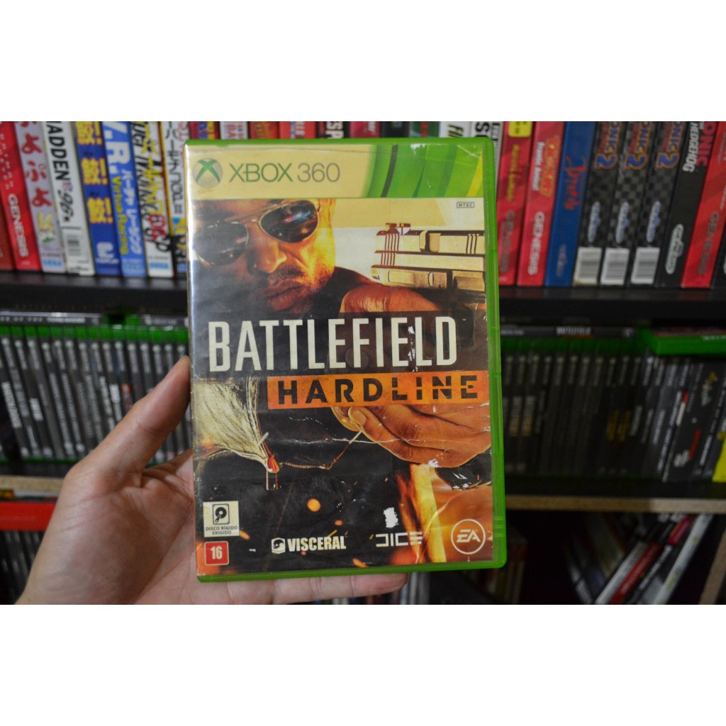 Jogo Battlefield Hardline Xbox 360 Original Mídia Física Seminovo