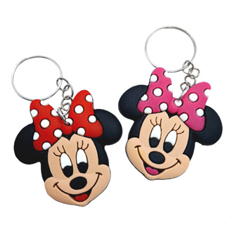 10 Chaveiros Minnie emborrachado - Ideal para lembrancinhas de aniversário, chá de bebê, etc.