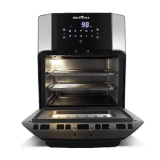 Fritadeira E Forno Britânia Air Fry Oven Bfr2100p Preto 220v